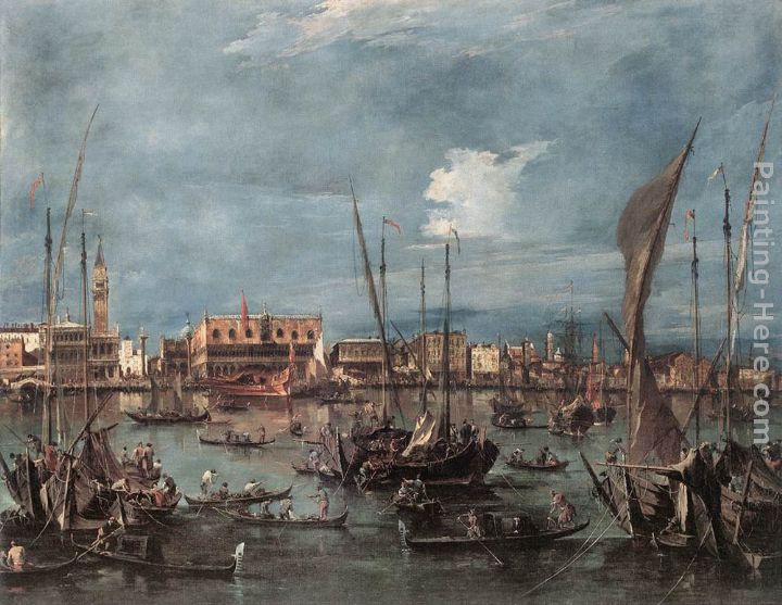 The Molo and the Riva degli Schiavoni from the Bacino di San Marco painting - Francesco Guardi The Molo and the Riva degli Schiavoni from the Bacino di San Marco art painting The Molo and the Riva degli Schiavoni from the Bacino di San Marco painting - Francesco Guardi The Molo and the Riva degli Schiavoni from the Bacino di San Marco art painting